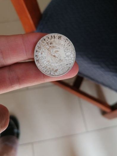 1972 Germany Silver 5 Mark Coin