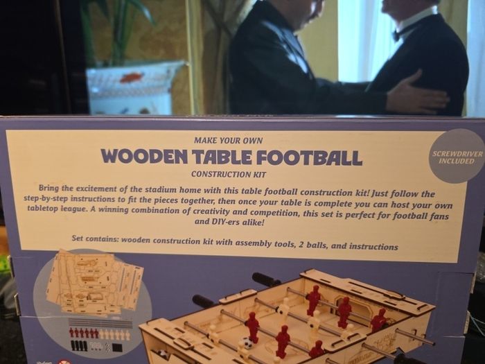Wooden Table Football