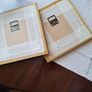 Two framed reproduction of vintage sketches Image 5
