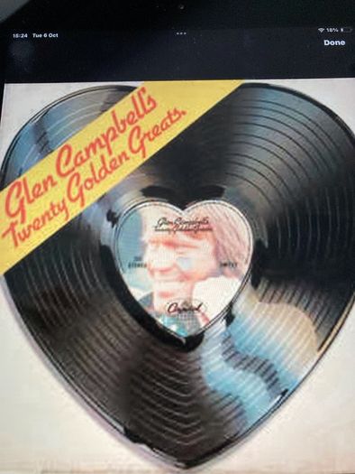 Glen Campbell Vinyl LP - 20 Golden Greats