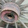 Large antique wheels Image 5