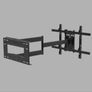 Tv Wall Mount Bracket Tilt Swivel Long Arm 32-70" Image 6