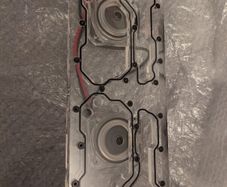 Distro plate for custom water cooling