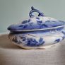 Antique C1890'  "Glorie De Dijon" Soap Dish Image 2