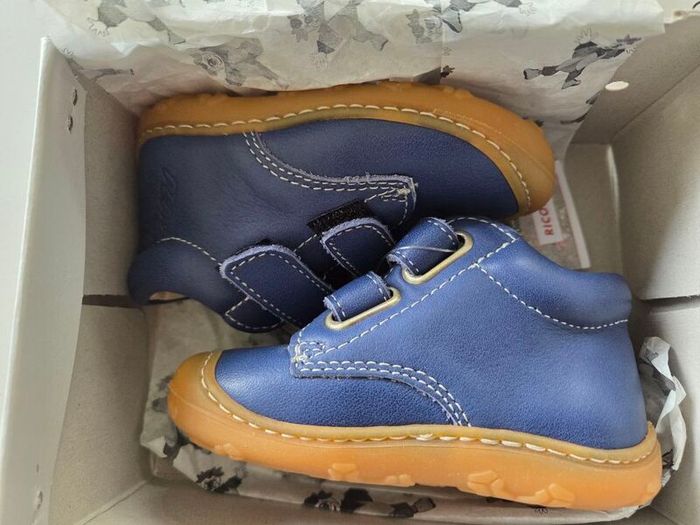 First shoe, Ricotta chrisy, leather, size 18