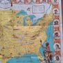 1950s Rare Map Of The Old West Danny Arnold Image 5