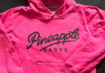 Pineapple Dance, pink hoodie