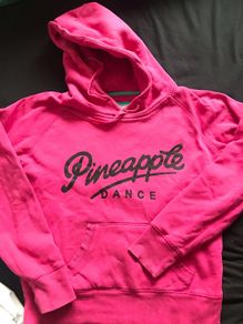 Pineapple Dance, pink hoodie