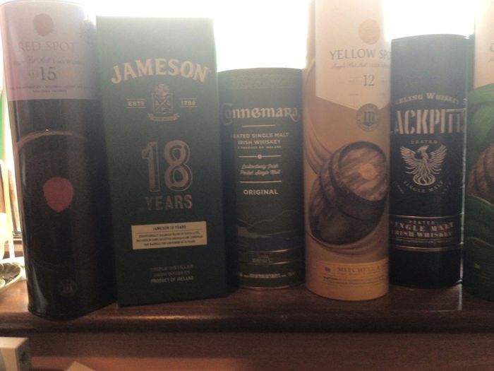 Old Whiskey Boxes