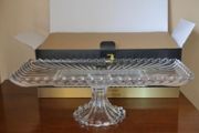 Killarney Crystal Oblong Cake Stand