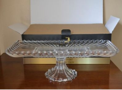 Killarney Crystal Oblong Cake Stand