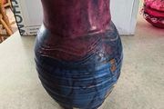 Michael Kennedy Pottery , Ocean Motif,  Ceramic Vase
