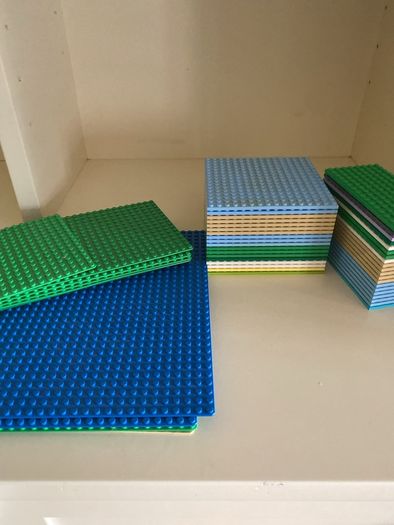 LEGO baseplates, various prices