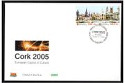 2005 Ireland European Capital of Culture 2005 Cork City Commemorative Stamps An Post First Day Cover (FDC)
