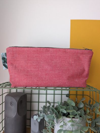 Brand new handmade make-up bag / toiletry bag