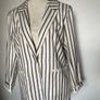 Only Tailoring Ladies striped blazer fully lined size Eur 40 - new Image 9