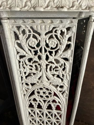Cast Iron ornate Orangery oilheater
