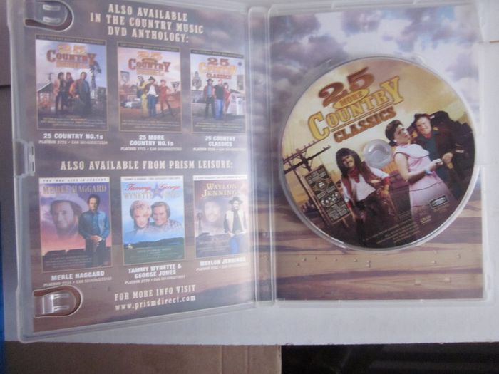 101 Country Greats Including 50 Number 1 Hits, 4 DVD's
