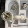 Claw legged roll top cast iron bath Image 10