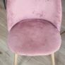 pink dining chairs x2 Image 2