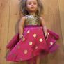 Doll in beautiful casual dress with sequins Image 2