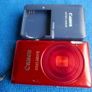 Canon PowerShot IXUS 220HS 12.1MP 5x Zoom Digital Camera Red Image 3