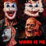 Scary Halloween Mask,Joker Double layer Ripped Mask,Halloween Full Head Skull Mask Moving Jaw,Magnetic Blood Double Mask for Halloween Costumes Party Decoration Image 3