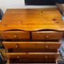 Pine 6 Drawer Chest of Drawers Solid Wood Great Condition Image 3