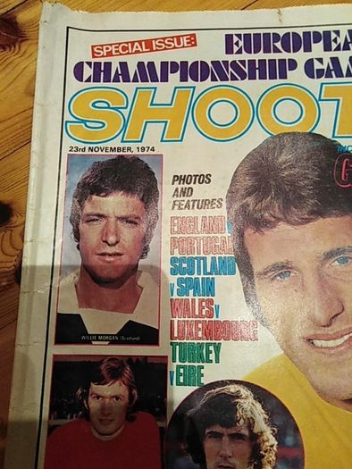 SHOOT - special issue - European Championship Games 23rd November 1974