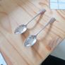 Vintage Sterling Silver Tea Spoons Image 2