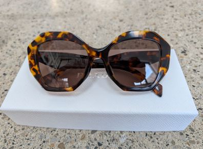 Prada Irregular Sunglasses PR 16WS