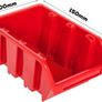 Tool Wall 230 X 78 Cm Stacking Boxes Tool Holder Wall Plate Bracket Rails Garage Image 3