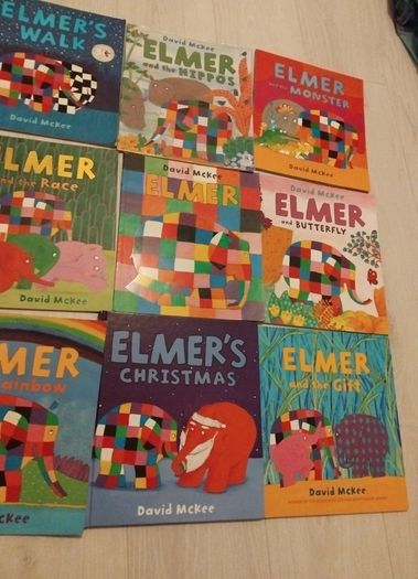 9 Elmer books