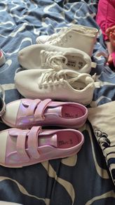 Bag of girls shoes
