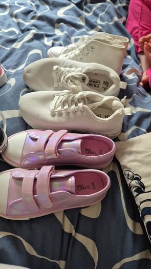 Bag of girls shoes