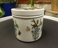 Vintage Portmeirion Botanic Garden Ceramic Lid Jar
