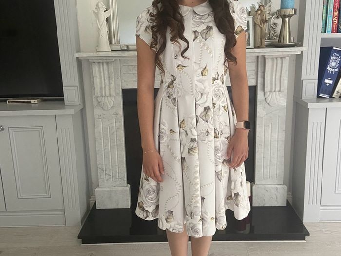 Monnalisa Floral Dress, Girls 14-16 or Women XS