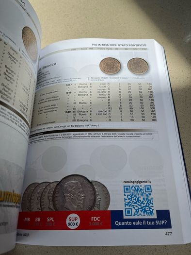 Italian Coins Gigante Catalog