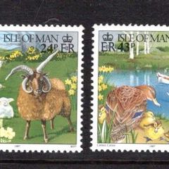 1997 Isle of Man Spring in Man Commemorative Stamps Mint Never Hinged (MNH)