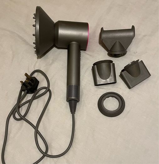 Hair dryer plus attachments