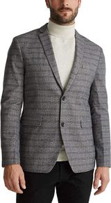ESPRIT Collection Men's Blazer, Gray S