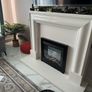 Electric Fireplace with Marble stone enclosure Image 2