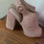 NEW Peep toe sling back heeled sandals Image 3