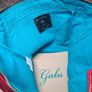 womens GABS large Red leather bag shoulder bag handbag crossbody Image 10
