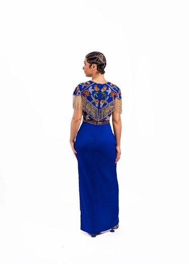 Lollies Embellished Midi Dress