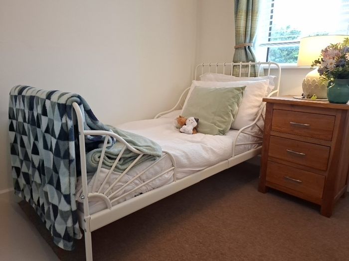 BRAND NEW IKEA MINNEN Extendable Kids Bed and Mattress (Never Slept In)