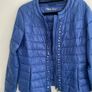 jacket white label brand premium brand size 12 royal blue with diamonte Image 3