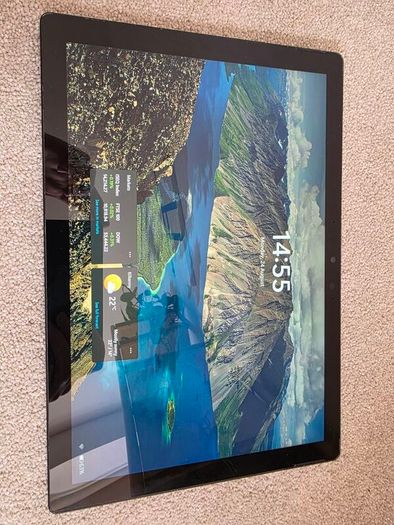 Microsoft Surface Pro 7 with accessories.