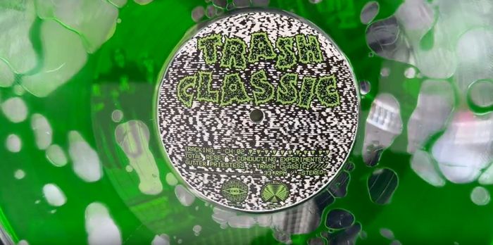Frankie & The Witch Fingers "trash Classic" Clear W/ Green Liquid-filled Vinyl Free viewing