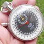 Vintage Heuer Trackstar Timer Stopwatch-works well Image 5